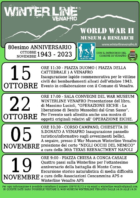 Eventi Ottobre Novembre 2023